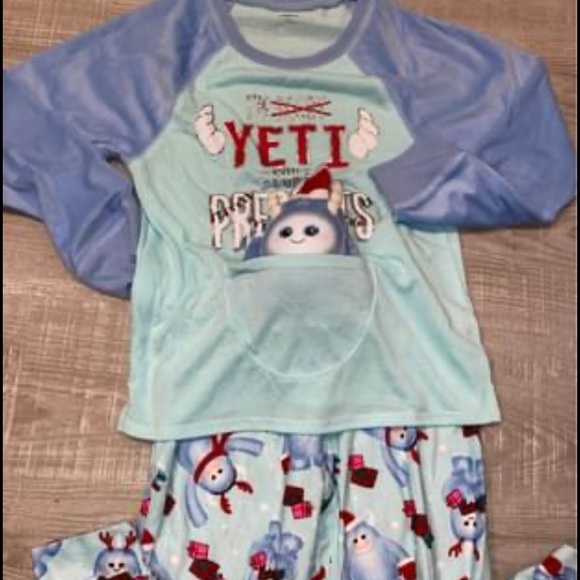 Justice Other - Justice Christmas Pajamas with PLUSH!!